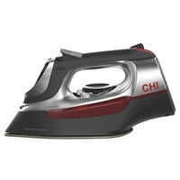 Hamilton Beach CHI 13102 Gray and Red Full-Featured Hospitality Iron with Retractable Cord - 120V, 1700W