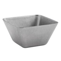 Front of the House DSD069ANS23 Mod 5 oz. Square Antique Finish Stainless Steel Ramekin - 12/Case