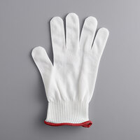 Mercer Culinary M33411S MercerGuard® White A4 Level Cut-Resistant Glove - Small