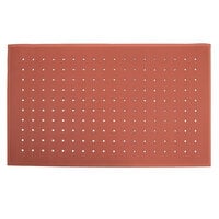 Cactus Mat 5000-R35 VIP Red Cloud 3' x 5' Red Grease-Proof Rubber Floor Mat - 3/4 inch Thick