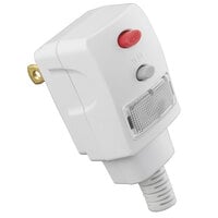 Hamilton Beach 8301 Compact White Wall Mount 2 Speed Hair Dryer with Night Light - 125V, 1500W