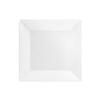 Front of the House Kyoto 7 1/2" Bright White Square Porcelain Plate - 6/Case
