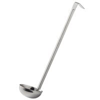 Vollrath 46814 4 oz. Stainless Steel One-Piece Ladle