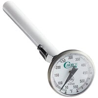 Choice 5 inch Pocket Probe Dial Thermometer 50 - 550 Degrees Fahrenheit