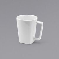 Front of the House DMU025WHP23 Kyoto 11 oz. Bright White Porcelain Mug - 12/Case