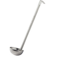 Vollrath 46816 6 oz. Stainless Steel One-Piece Ladle