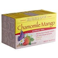 Bigelow Chamomile Mango Herbal Tea Bags - 20/Box