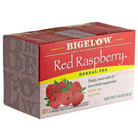 Bigelow Red Raspberry Herbal Tea Bags - 20/Box