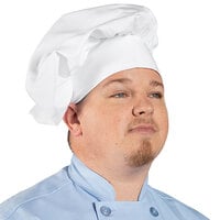 Uncommon Chef White Customizable Poplin Chef Hat 0100