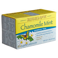 Bigelow Chamomile Mint Herbal Tea Bags - 20/Box