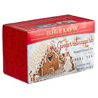 Bigelow Ginger Snappish Herbal Tea Bags - 18/Box