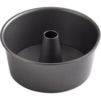 Wilton 2105-6802 9 3/8 inch Non-Stick Steel Angel Food Cake Pan with Removable Bottom - 4 inch Deep