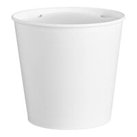 Choice 170 oz. White Food Bucket with Lid - 120/Case