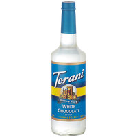 Torani Sugar-Free White Chocolate Flavoring Syrup 750 mL Glass Bottle