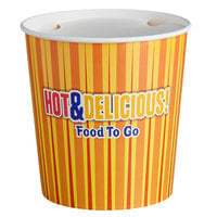 Choice 130 oz. Hot Food Bucket with Lid   - 20/Pack