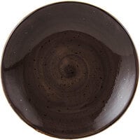 Tuxton GGM-003 TuxTrendz Artisan Geode Mushroom 7 1/4" China Plate - 24/Case