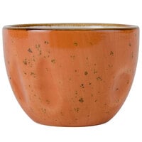 Tuxton GGC-042 TuxTrendz Artisan Geode Coral 8 oz. China Bouillon Cup - 24/Case