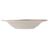 Tuxton GGC-062 TuxTrendz Artisan Geode Coral 9.5 oz. Wide Rim China Soup Bowl - 24/Case