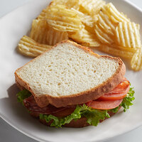 Rich's 14 oz. Gluten-Free White Sandwich Bread Loaf - 8/Case