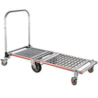 Magliner MT1TA Six-Wheel Folding Platform Truck Base with Extension