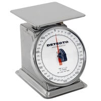 Cardinal Detecto PT-1000SRK 1000 g. Stainless Steel Mechanical Portion Control Scale with Rotating Dial