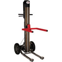 Magliner LPS6014NU1 LiftPlus 60 inch Industrial-Use Folding Lift with 14 inch Chassis anad 18 1/2 inch x 18 1/2 inch Straight Forks