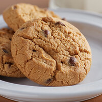 David's Cookies 3 oz. Preformed Gourmet Chocolate Chip Cookie Dough - 107/Case