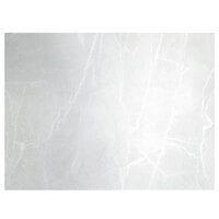Grosfillex US24H790 24" x 32" Rectangular Kandia Gray Marble Outdoor / Indoor HPL Compact Table Top