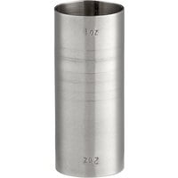Franmara 8012 BU 1 oz. & 2 oz. Stainless Steel Thimble Measure