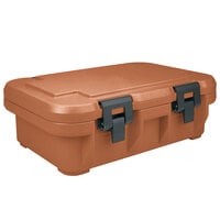 Cambro UPCS140157 Camcarrier S-Series® Coffee Beige Top Loading 4" Deep Insulated Food Pan Carrier