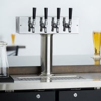 4 Tap Beer Tower - 3 inch Column