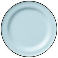 Luzerne Tin Tin by 1880 Hospitality L2105009133 8 1/4" Blue Porcelain Plate - 24/Case