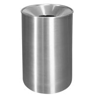 Ex-Cell Kaiser WR-33F S/S Premier Series 33 Gallon Stainless Steel Round Waste Receptacle