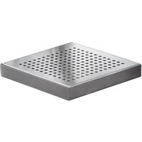 American Metalcraft DT4 6 inch Square Stainless Steel Drip Tray