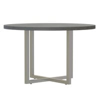Safco MR42RSGY Mirella 42 inch Stone Gray Round Conference Table