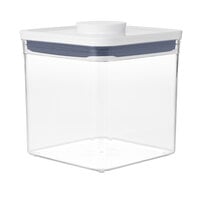 OXO 11233600 Good Grips 2.8 Qt. POP Square Container with White POP Lid