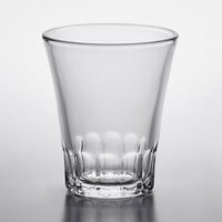 Duralex 1002AC04 Amalfi 3.25 oz. Stackable Shot Glass / Espresso Glass - 4/Pack
