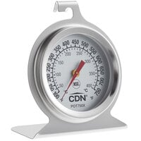 CDN POT750X ProAccurate 2 inch Dial High-Heat Oven Thermometer