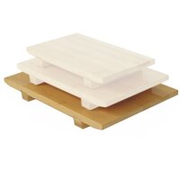 Large Bamboo Sushi Serving Board - 6/Pack
