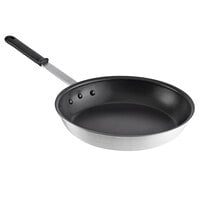 Vollrath Arkadia 14" Aluminum Non-Stick Fry Pan with Black Silicone Handle