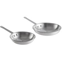 Vollrath Arkadia 2-Piece Aluminum Fry Pan Set - 8 inch and 10 inch Frying Pans