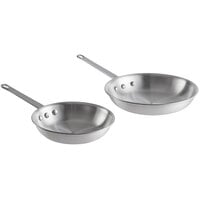 Vollrath Arkadia 2-Piece Aluminum Fry Pan Set - 8" and 10" Frying Pans