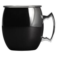 Arcoroc FK492 16 oz. Mirrored Black Moscow Mule Mug by Arc Cardinal - 12/Pack