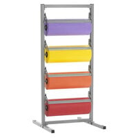 Bulman T369R-12 12" Four Deck Tower Paper Rack with Straight Edge Blade