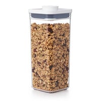 OXO 11233900 Good Grips 1.7 Qt. POP Square Canister with White POP Lid