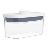 OXO 11235000 Good Grips .4 Qt. POP Slim Rectangular Container with White POP Lid