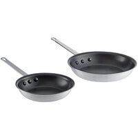 Vollrath Arkadia 2-Piece Aluminum Non-Stick Fry Pan Set - 8 inch and 10 inch Frying Pans