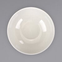 International Tableware RO-800 Roma 48 oz. Ivory (American White) Stoneware Ramen Bowl - 12/Case