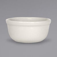 International Tableware RO-150 Roma 14 oz. Ivory (American White) Stoneware Rimless Soup Bowl - 12/Case