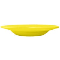 International Tableware CA-120-Y Cancun 18 oz. Yellow Stoneware Pasta Bowl - 12/Case